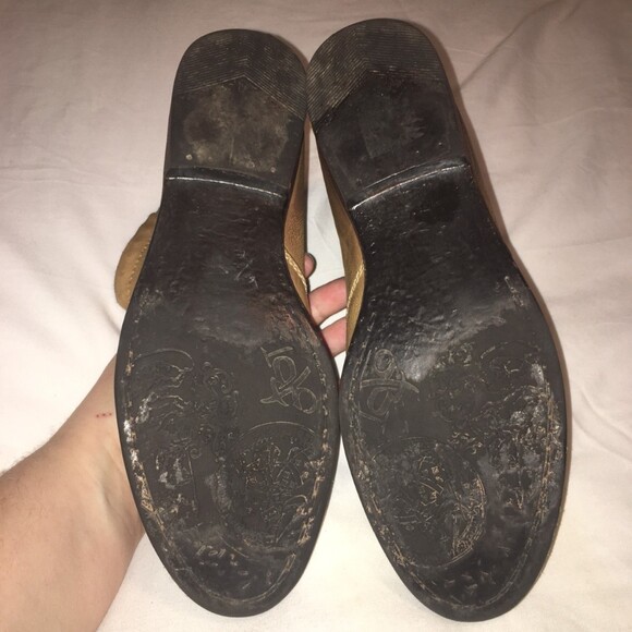 OTBT bootie Womens 8 tan Tilton desert genuine leather ankle zip Moto Hipster - Picture 4 of 7